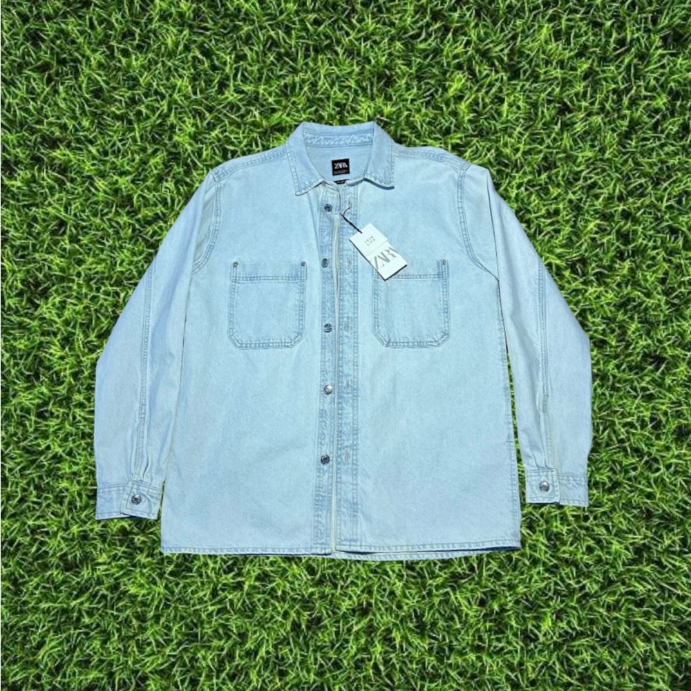 ZARA DENIM OVERSHIRT